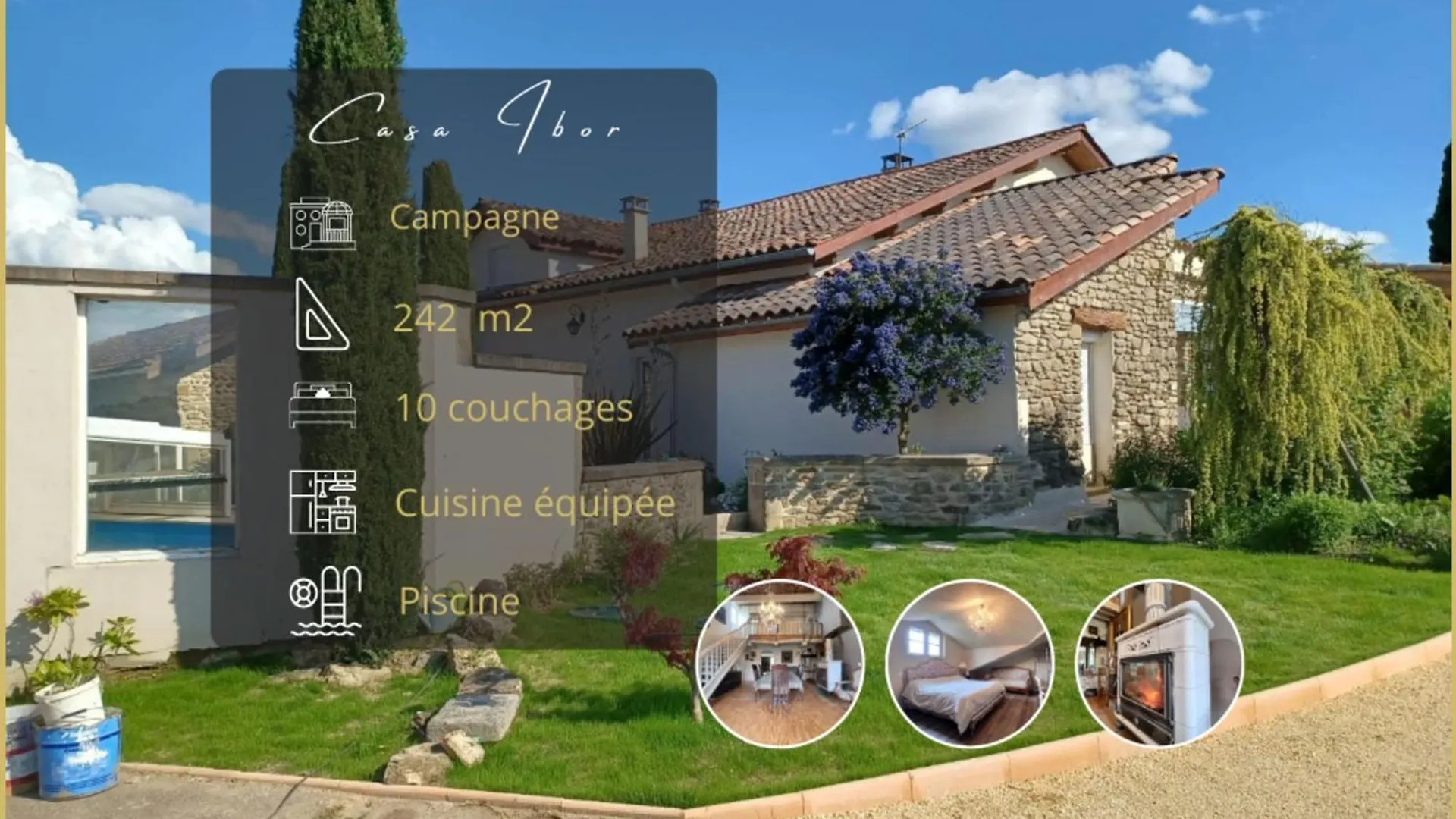 Casa Ibor - Montchenu Villa